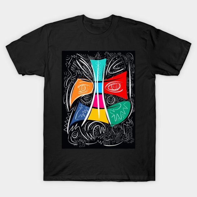 The Look of Love Street Art T-Shirt by signorino